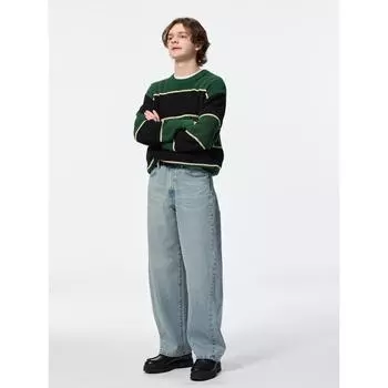 Джинсы Gu By Uniqlo Barrel Leg, длина 80,0 см 62 BLUE/27inch