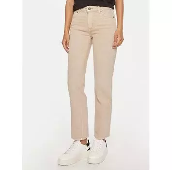 Джинсы Guess Jeans W4YA98 D5E71 бежевый Straight Fit 26/30