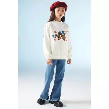 Джинсы HM Flare Leg Blue Джинсовые