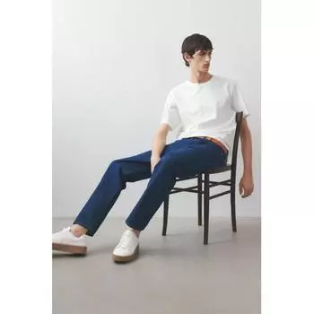 Джинсы HM Relaxed Fit Dark Denim Blue 30/30