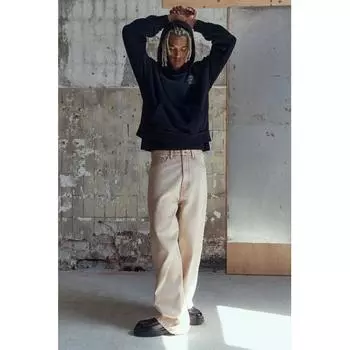 Джинсы HM Super Baggy бежевые 2830