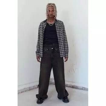 Джинсы HM Super Baggy черные 2830