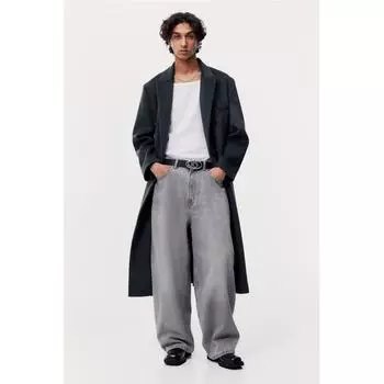 Джинсы HM Super Baggy Denim Серые 28/30