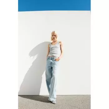 Джинсы HM Wide Light Blue