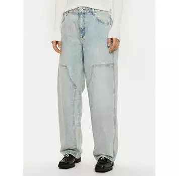 Джинсы HUGO Getara_2_B 50531711 синий Baggy Fit 33/30