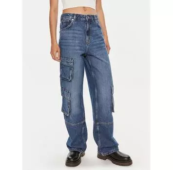 Джинсы Hugo Leni 50513698 синий Loose Fit 28/32
