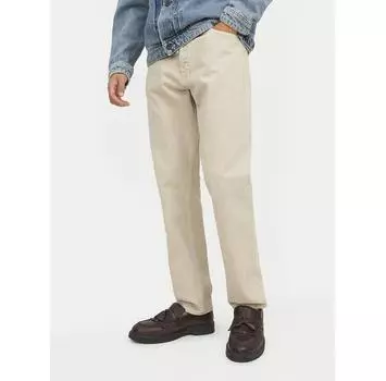 Джинсы Jack&Jones Chris 12246401 бежевый Relaxed Fit 28/32