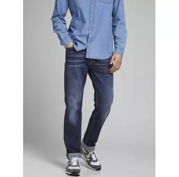 Джинсы Jack&Jones Clark 12177444 синий Regular Fit 30/34