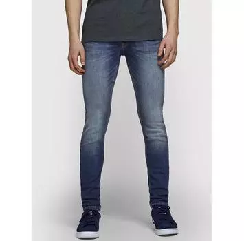Джинсы Jack&Jones Liam 12166854 синий Skinny Fit 33/34