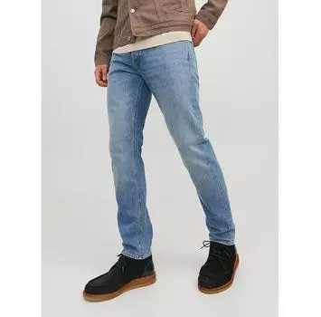 Джинсы Jack&Jones Mike 12237309 синий Tapered Fit 33/34