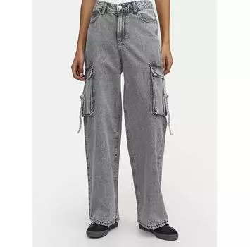 Джинсы JJXX Tokyo 12267831 серый Wide Leg 30/32