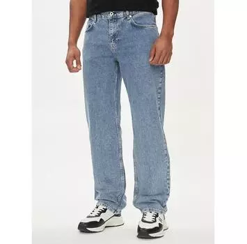 Джинсы Karl Lagerfeld Jeans 241D1108 синий Straight Fit 31/30