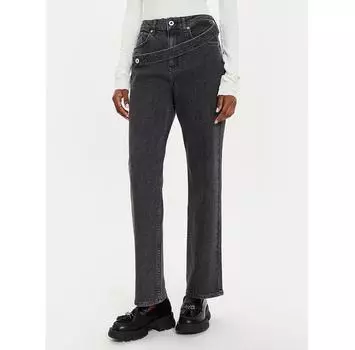 Джинсы Karl Lagerfeld Jeans 245J1112 серый Straight Fit 28/30
