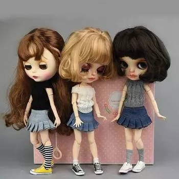 Джинсы Кукольный наряд Топы Свитер Кукольная юбка Платье Кукольные аксессуары Кукольная одежда Azone Licca Style 3