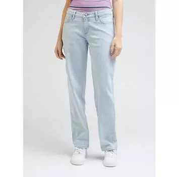 Джинсы Lee Low Rise Jane L34VHJB44 112332720 голубой Straight Leg 32/31