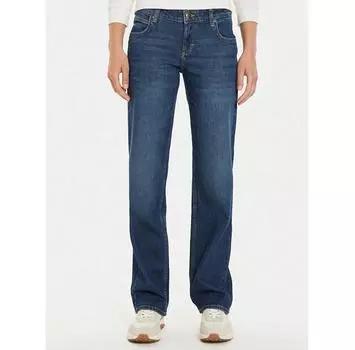 Джинсы Lee Zoe 112355524 синий Straight Fit 31/31