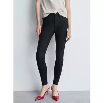 Джинсы Mango Anne 77044009 черный Skinny Fit 38