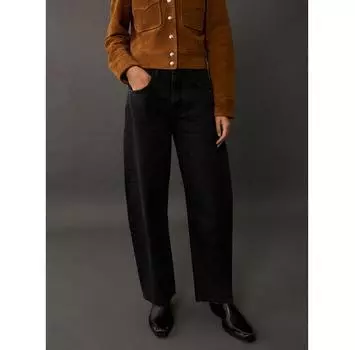 Джинсы Mango Bet 77015646 черный Balloon Fit 34