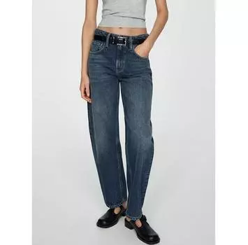 Джинсы Mango Bet 77015647 синий Balloon Fit 36