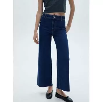 Джинсы Mango Catherin 77014025 синий Wide Leg 40