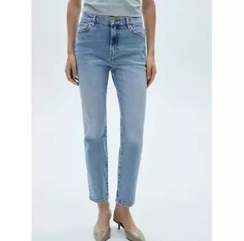Джинсы Mango Claudia 77064069 синий Skinny Fit 42