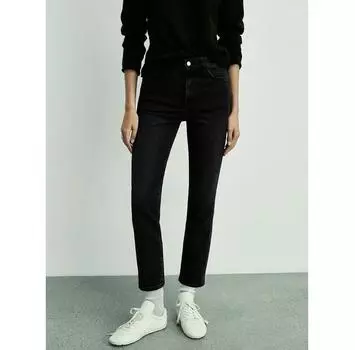 Джинсы Mango Claudia 87030426 черный Slim Fit 44