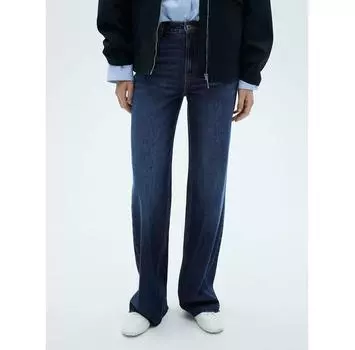 Джинсы Mango Danila 77025642 синий Wide Leg 36