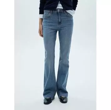 Джинсы Mango Fiona 77044055 синий Regular Fit 36