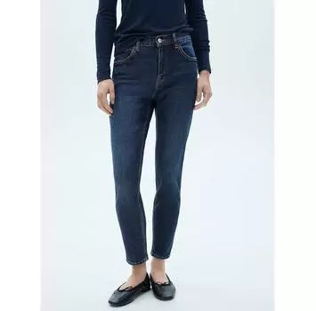 Джинсы Mango Newmom 77014026 синий Mom Fit 42