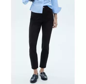 Джинсы Mango Newmom 77014027 черный Mom Fit 44