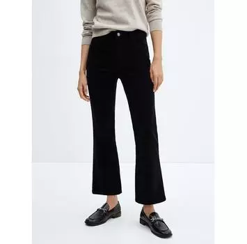 Джинсы Mango Siennap 57027710 черный Cropp Flare Fit 32