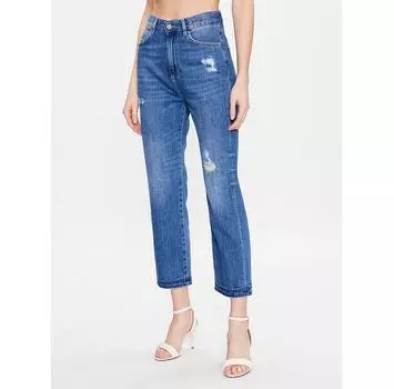 Джинсы Marella 2331810334 синий Mom Fit 40