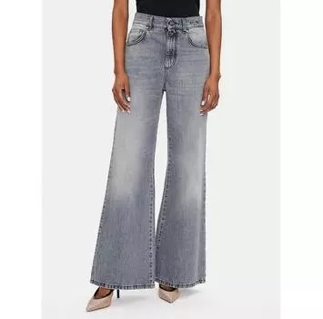 Джинсы Marella 2423186034 серый Wide Leg 48