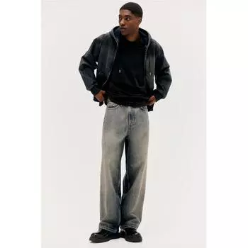 Джинсы мешковатые HM Dark deniM Blue 28/30