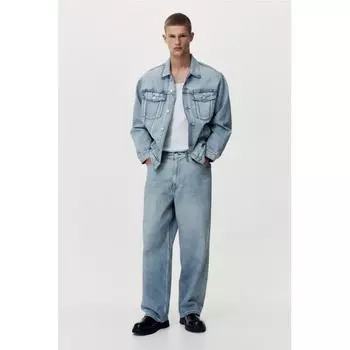 HM Baggy Jeans Pale deniM Blue 2830