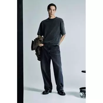 Джинсы мешковатые HM темно-синие 2830