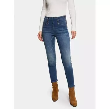 Джинсы Morgan 241-PERLA синий Skinny Fit 38