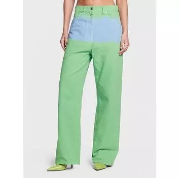 Джинсы MSGM 3441MDP55TD 237281 зеленый Boyfriend Fit 44