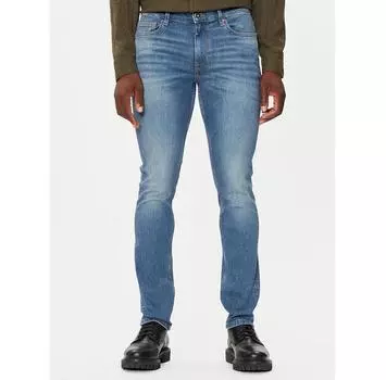 Джинсы Mustang Frisco 1015493 синий Skinny Fit 35/32