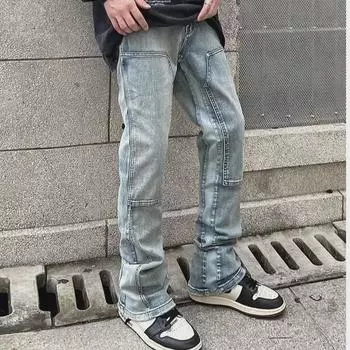 Джинсы мужские облегающие трендовые - Washed Art, коллекция весна/осень S