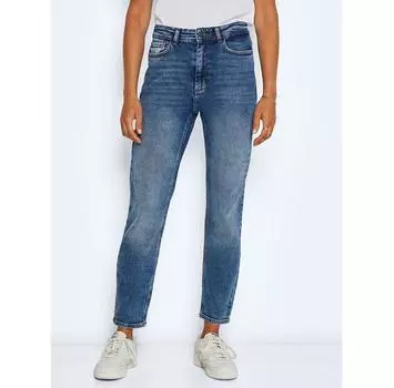 Джинсы Noisy May Moni 27022745 синий Straight Fit 25/30
