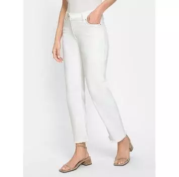 Джинсы Olsen 14002164 белый Straight Fit 36