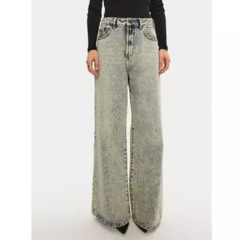 Джинсы One Teaspoon 26505 синий Wide Leg 26