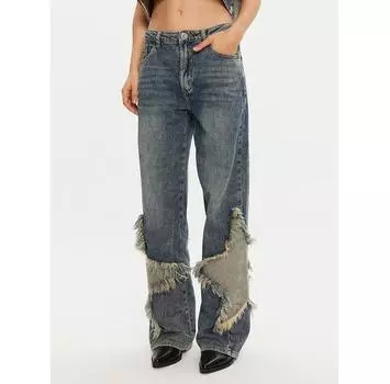 Джинсы One Teaspoon 26510 синий Wide Leg 25