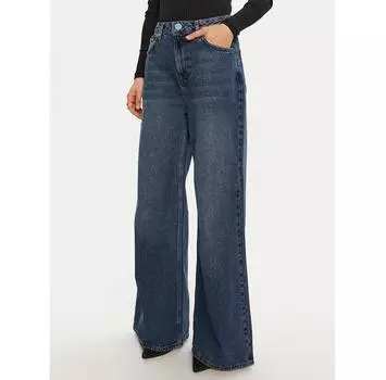 Джинсы One Teaspoon 26644 синий Wide Leg 25