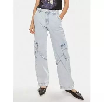 Джинсы One Teaspoon Luna 26256 синий Relaxed Fit 23
