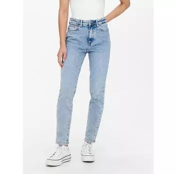 Джинсы ONLY 15248715 голубой Straight Fit 29/32