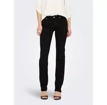 Джинсы ONLY 15252221 черный Straight Fit 26/34