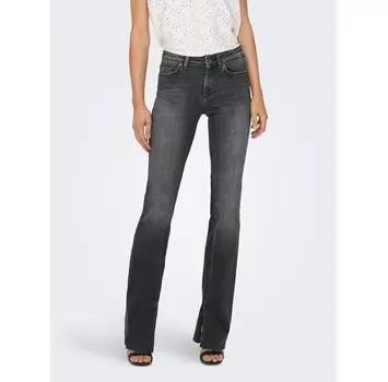 Джинсы ONLY 15256142 серый Flared Fit XS/30
