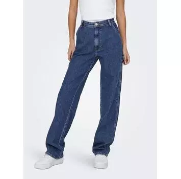Джинсы ONLY 15271792 синий Straight Fit 27/30